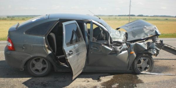 В Ингушетии в аварии с двумя «Приорами» пострадали три человека